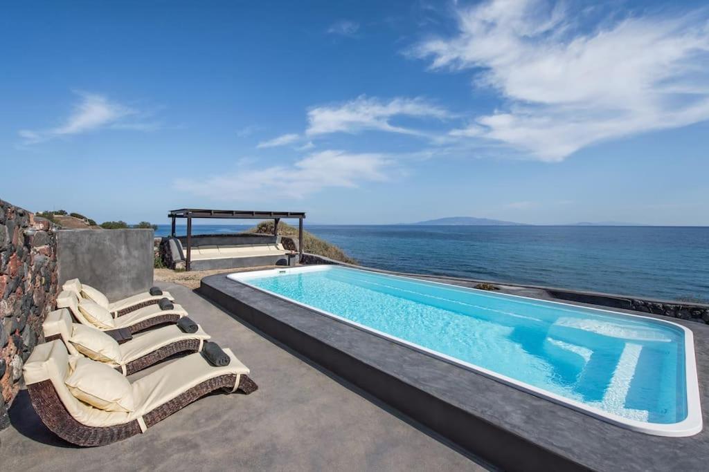 Ramni House: Private Villa With Pool By The Sea Oía Buitenkant foto