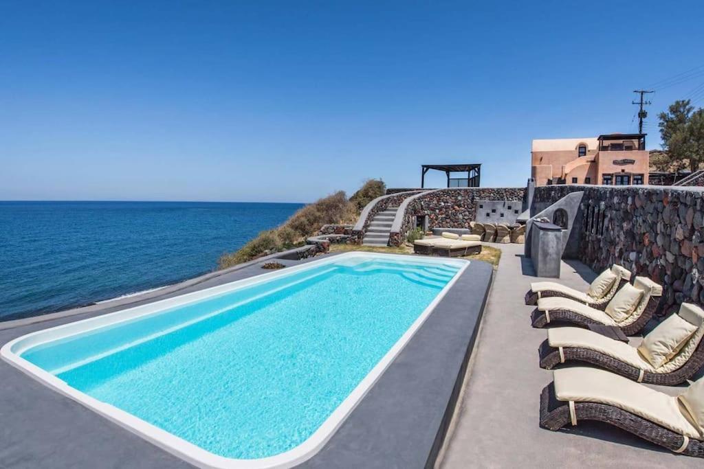 Ramni House: Private Villa With Pool By The Sea Oía Buitenkant foto